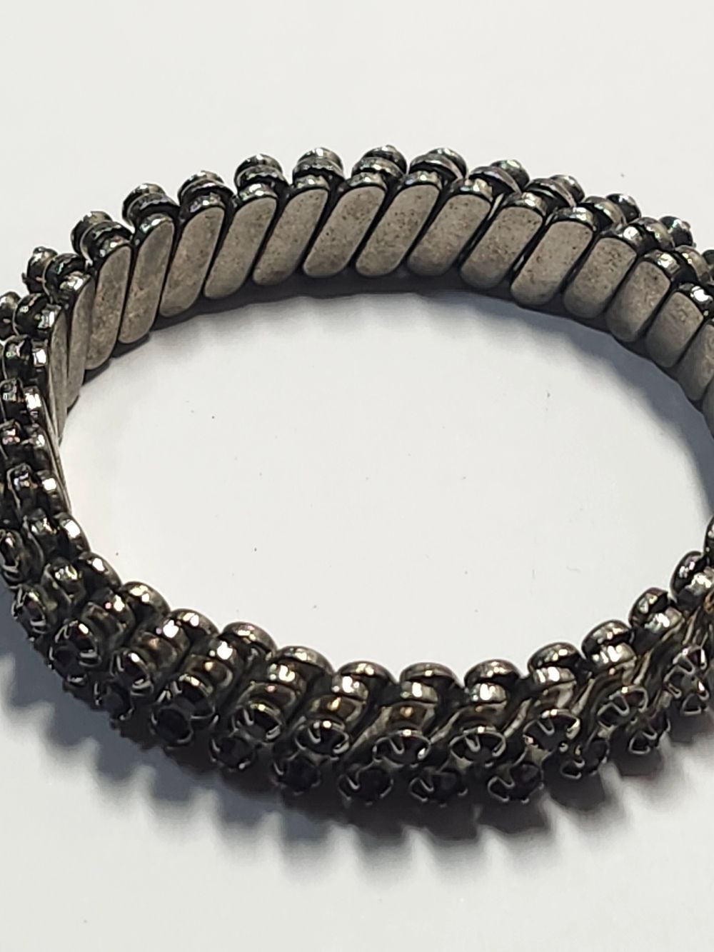 Vintage Expansion Bracelet Crystal Bracelet Made In Japan - Picture 5 of 5